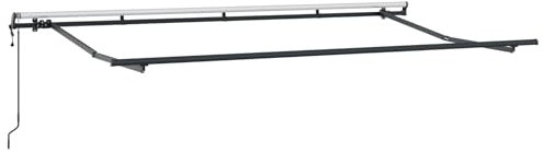vidaXL Toldo Eléctrico Retráctil de Metal 4x2 cm