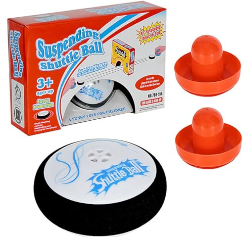 mophrati Air Hockey Spiel für Kinder, Tisch Action Spiel mit Hover Puck. Air Hockey Hover Puck, Tisch Action