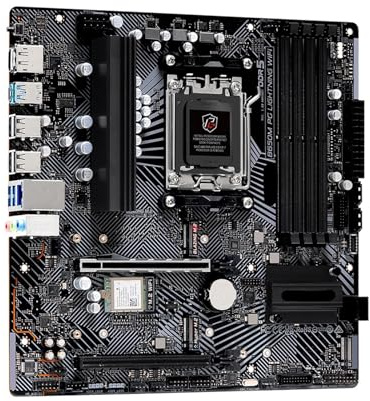 For B650M PG Scheda Madre AM5 Socket Supporto 7900X 7800X3D 7600 CPU 2xDDR5 7800MHz 128GB HDMI M.2 NVME PCIe 4.0 For ASRock, Replacement part
