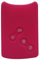 Happyit 4 Boutons Housse de Protection à Clé en Silicone pour Renault Clio Scenic Megane Duster Sandero Captur Twingo koleos Télécommande (Rose Rouge)