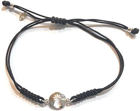 Pulsera Virgen Pilar en Plata de Ley