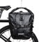 Rhinowalk Fahrradtasche 20L TPU Wasserdichtes Fahrrad Gepäcktaschen Reißfest Rücksitz Gepäckträger Tasche MTB Fahrrad Satteltaschen Schwarz