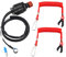 ZOOKOTO Lanière universelle pour moteur hors-bord de bateau avec interrupteur d'arrêt d'urgence et 2 cordons de sécurité pour moteurs hors-bord Yamaha/Tohatsu/Honda ATV Bateau Vélo