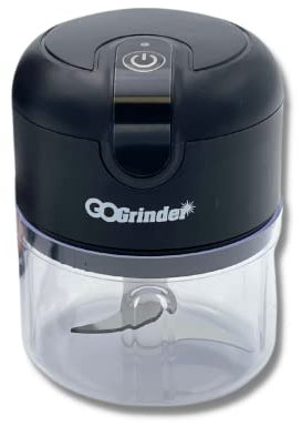 Go Grinder Livington Chopper - Venteo - Hachoir électrique sans fil - Facile d'utilisation - Rechargeable - Ecraser/Emincer/Trancher/Hacher - Câble USB inclus - Résistant