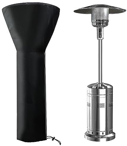 Noir Housses De Chauffage ExtéRieur: HOMURY Couverture de Chauffe-Patio, Housse de Protection, Housse de Chauffage de Terrasse, Housse pour Parasol Chauffant (226*85*48cm)