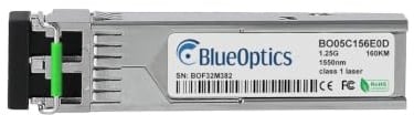 CBO Alcatel-Lucent SFP-1G-ZX-160KM kompatibler BlueOptics SFP BO05C156E0D (SFP-1G-ZX-160KM-AL-BO) Marke