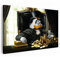 Artmazing | Dagobert Bild Bunt | S-Art Bilder Modern | Leinwandbild XXL für Wohnzimmer | Wandbild Deko | Buntes Poster für Wand