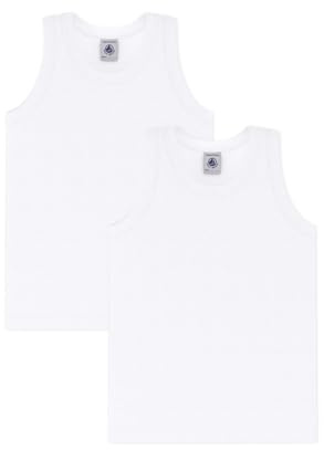 Petit Bateau Jungen A01du Muskelshirt (2er Pack)