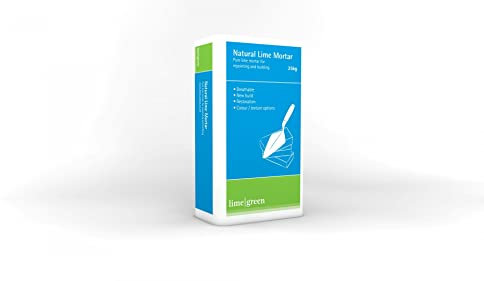 Womersleys Lime Green Natural Hydraulic Lime Mortar Buff (Medium Mortar) NHL 3.5 (25Kg)