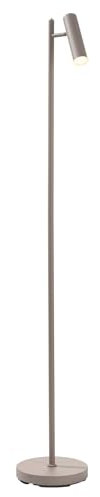 casa NOVA LED-Stehlampe - H 145 cm - 1-flammig - Sandfarben - Metall - dimmbar