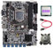 AMIUHOUN B75 12 Card GPU BTC Mining Motherboard+G550 CPU+Cooling Fan+SATA Cable 12XUSB3.0 Slot LGA1155 DDR3 RAM MSATA ETH