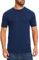 woolcano Men's 100% Merino Wool Base Layer Lightweight Wicking T-Shirt Short Sleeve Tee for Hiking Dark Blue L