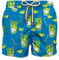 Saint Barth Mc2 Costume da Bagno Short Motivo Cpt Mojito Lighting LIG0001 Blu Chiaro Blu S