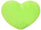 Herzkissen, Herz Kissen Kinderzimmer, Kuschelkissen Kinder Herzform Dekokissen Kopfkissen Kissen Zierkissen, Plüsch Kinderkissen für Kinderzimmer Sofa Dekoration (Grün,40 cm)