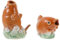 Milisten 2 Pièces Décor De Carpes D'étang Petite Cruche Décor De Pelouse De Carpe Poisson D'extérieur Décoratif Pierre à Air D'aquarium Buse De Fontaine D'étang Figurine Lumière Céramique