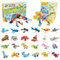 PATEMZON Regalini Fine Festa Bambini, Set di 24 Animali Blocchi da Costruzione Gioco Costruire, 12 IN 1 Costruzioni Mattoncini per Bambini, Regalo Festa Compleanno per Invitati Bambini (2)