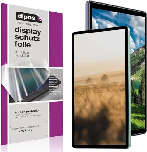 dipos I 2x Pellicola Protettiva compatibile con Redmagic Nova Gaming-Tablet 10.9 Pellicola di Protezione cristallo