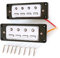 DABAIXIONG Camiquette Basse Électrique 4 Cordes Bass Bass Neck Pridge Middle Bridge Set avec Vis Basse Pièce Remplacement des Kits
