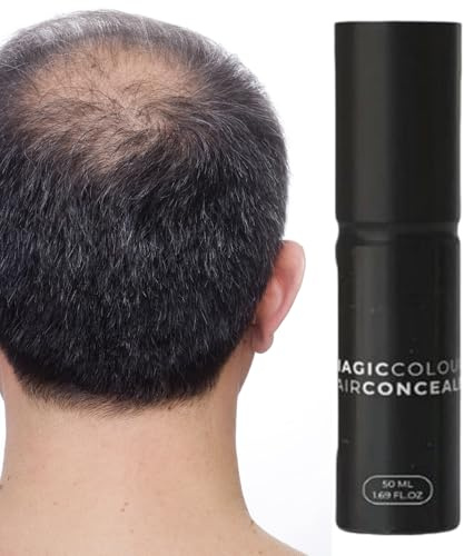 Ocultador de Línea Capilar - Cobertor de Raíces en Crema Densificadora | Fibras Capilares de Larga Duración para Cabello Fino Apariencia Más Llena Al Instante