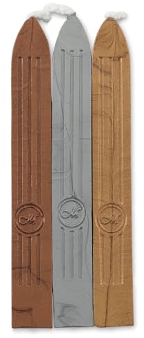 Manuscript MSH7633GSB Sealing Wax with Wick - Bronze/Silver/Gold (Pack of 3)