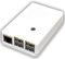 PiStart - An enclosed case with a reset button for Raspberry Pi that avoid unplug (White)