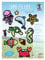 Ursus 21220099 - Suncatcher, Sommer, 300 g/qm, 12 Suncatcher, in verschiedenen Größen und Motiven, inklusive Bastelanleitung, ideal als farbenfrohe Fensterdekoration