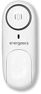 energeeks - Mini Alarma de Vibración - Protección del Hogar - Seguridad Autónoma - Fácil Instalación - Sin Necesidad de App ni Conexión a Internet