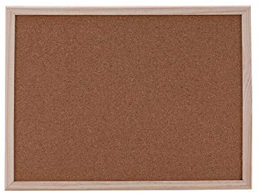 30cm x 40cm Cork Pin Message Notice Board Cork Board Pin Bullentin Boards Felt Memo Board for Offices Bedroom Kitchen