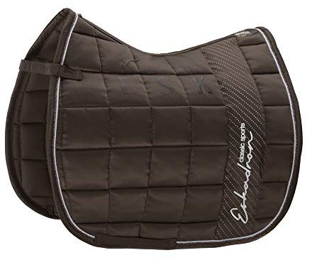 Eskadron Schabracke Big Square Glossy CS FS20 Größe Pferdezubehör DL, Farbe Brown