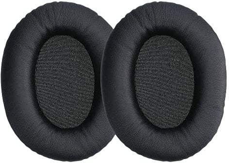 kwmobile 2X Ohrpolster kompatibel mit Kingston HyperX Cloud II/Cloud 2 / Cloud III/Cloud 3 Polster - Kopfhörer Polster aus Kunstleder für Over Ear Headphones