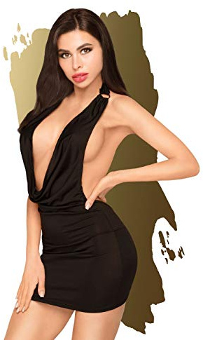 PENTHOUSE Heart rob Minikleid | Dessous | Erotik | Dessous Damen Sexy Unterwäsche | Sexy Dessous für Damen für Sex | Unterwäsche Frauen | Reizwäsche | Lingerie | Für Erwachsene
