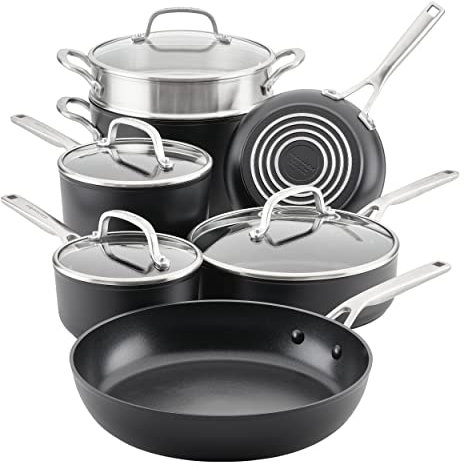 KitchenAid 11 Pc. Hard-Anodized Cookware Set