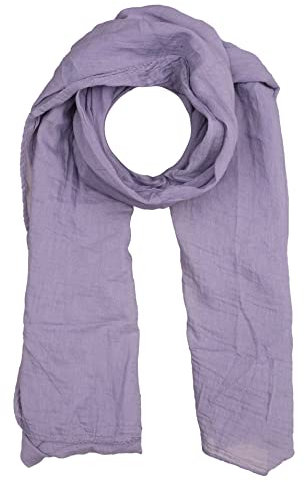 Zwillingsherz Seiden-Tuch für Damen Mädchen Uni Elegantes Accessoire/Baumwolle/Seiden-Schal/Halstuch/Schulter-Tuch oder Umschlagstuch einsetzbar - fli