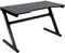 RACING BERGNER | Gamingtisch FORTIS | ergonomischer Computer Tisch in cooler Z-Struktur | Kohlefaseroberfläche | Schwarz