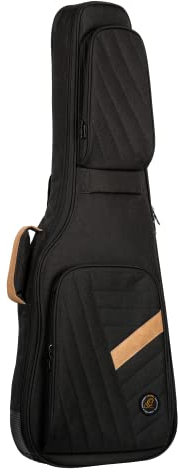 Ortega Guitars Deluxe Bass Gigbag - E-Bass Tasche - Höhe 122 cm - Breite 37,5 cm - Baumwolle, Schwarz (OGBEB-DLX-BK)