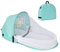 PUNELE Reisebett Baby, Baby Travel Krippe, Baby Tragbares Reisebett, Babybett Wickeltasche, 2 in 1 Faltbar Babybett mit Moskitonetz Reisebett Babyliege Baby Kleinkinder