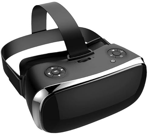 Gafas de realidad virtual para adultos Cine VR todo en uno VR Máquina de juegos 3D Gafas de realidad virtual avanzada todo en uno Auriculares de realidad virtual (Inglés (US) Negro)