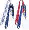 Kreuzfahrt-Schlüsselband für Schiffskarten, Kreuzfahrt-Lanyards mit Ausweishalter, Schlüsselkarte, Abzeichen und wasserdichten Schiffskartenhaltern (4 Stück)