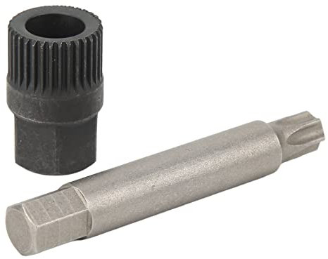 75-mm-Bohrer, Generatorschlüssel-Ersatz für Bosch-Lichtmaschinen, Generator-Riemenscheibenschlüsselsatz, 33-Zähne-Spline-Stecknuss-Bohrer-Abzieher-Entferner-Werkzeug