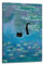VZRSQZK Poster mit der Katze in den Seerosen, Monet, dekoratives Gemälde, Leinwand, Wandposter und Kunstdruck, modernes Familienschlafzimmer-Dekor-Poster, 40 x 60 cm