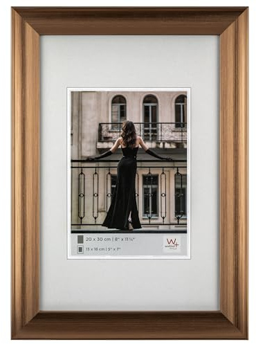 walther design Bilderrahmen Venice 30x40 cm, bronze, JL040J