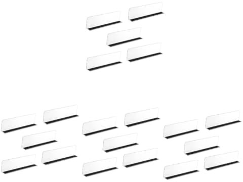 MAGICLULU 20 STK Warenteiler Supermarkt Regaltrenner Magnetische Regaltrenner Aufbewahrungsregal-Organizer für den Laden Geldbeutel-Organizer für den Schrank Schubladen Trennwände Pullover