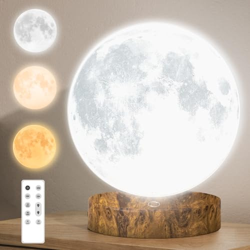 Cycluminor Lampe de luminothérapie, lampe solaire 10 000 lux, 3 températures de couleur, luminosité continue, lampe de lumière du jour, lumière du jour, lumière à spectre complet pour la maison