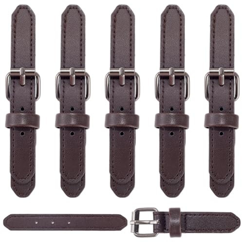 GORGECRAFT 6 Set PU Leder Druckknöpfe Mit Knebelverschluss Zum Aufnähen Mantelschnalle Kokosnussbraun Großer Verschluss Gürtel Ersatz Metallknopf Clips Verschluss Für Umhang Reisejacke Nähen