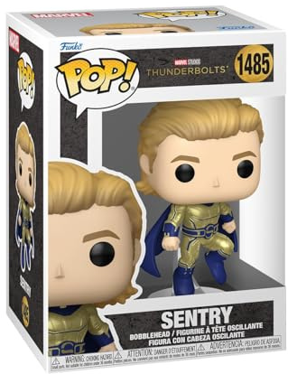 Funko POP! Marvel: Thunderbolts - Sentry | Offizielles Film Merch - Vinyl Sammelfigur als Regal Deko - Geschenkidee zum Geburtstag für Fans und Sammler
