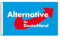 FlagShipper AFD Flagge 150x90 cm Alternative für Deutschland AfD Partei Fanartikel Fahne Landtagswahl Europawahl Bundestagswahl für Garten Demonstration