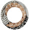 Majea Loop Schal Damen Schlauchschal Halstuch schmaler Loopschal (880050) (schwarz 17)