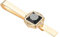 Asienice Pinces à cravate en tourmaline noire pour hommes en zircone cubique Clips de cravate de luxe en or pour mariage Accessoires de bijoux Cadeaux
