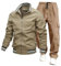EJIMUQO Tuta Uomo Con Cappuccio Sauna Dimagrante Completa Felpata Apicoltore Cotone Trapstar Shooters Sportiva Elegante Curvy Cerimonia
