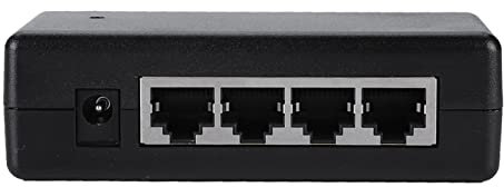 PoE Camera Link Powerline Adapter 11×5×4 DC9V 48V 4 Port PoE Power Adapter PoE Ethernet Power Supply Injector DC9V 48V for IP Camera